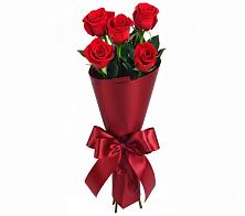 Букет 5 Красных роз Эдлесс Лав в Черусти