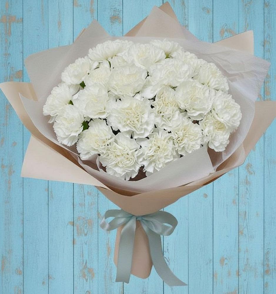 Букет цветов из: Гвоздики в Черусти