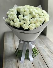 Букет 35 Белых роз #REPLACE_PRED# Черусти