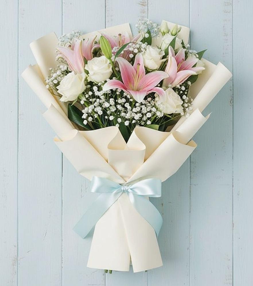 Букет цветов из: Лилии в Черусти