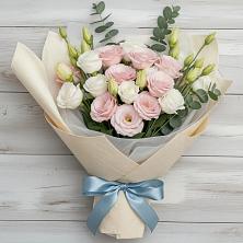 Букет цветов из:  Лизиантусы в Черусти