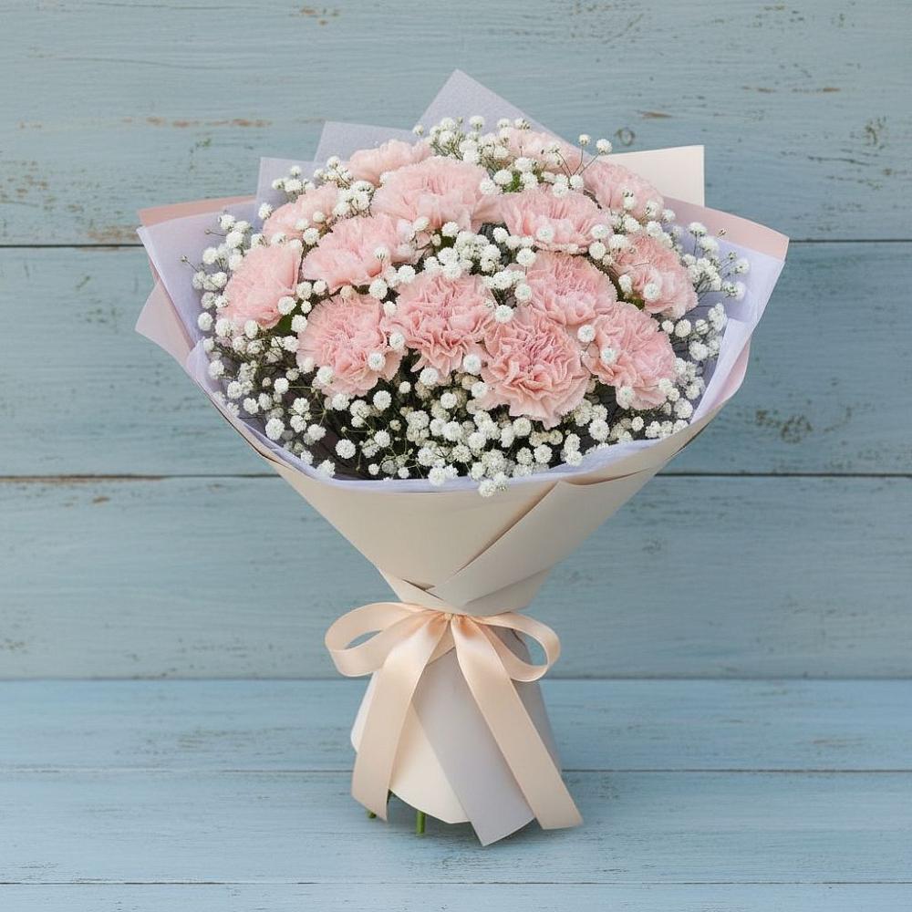 Букет цветов из: Гвоздики в Черусти