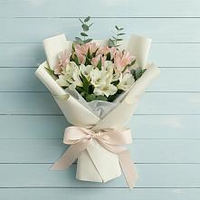 Букет цветов из:  Альстромерии в Черусти