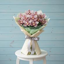 Букет цветов из:  Орхидеи и Розы в Черусти