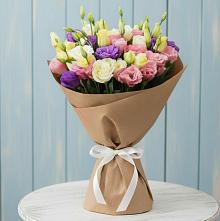 Букет цветов из:  Лизиантусы в Черусти